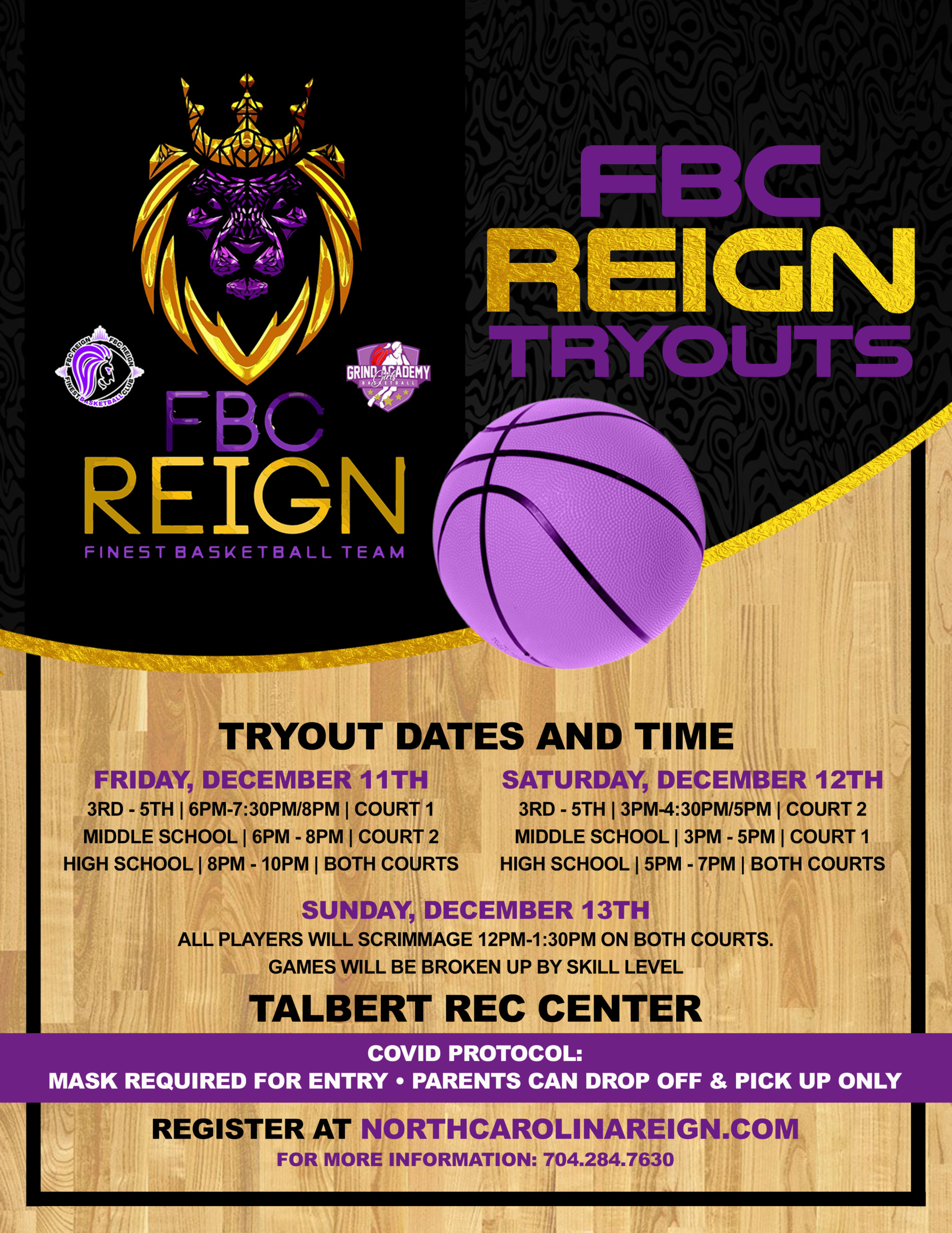 FBC Reign Tryouts